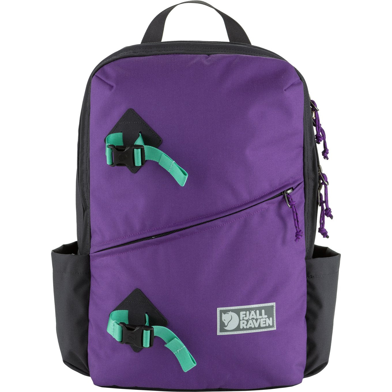 A purple backpack