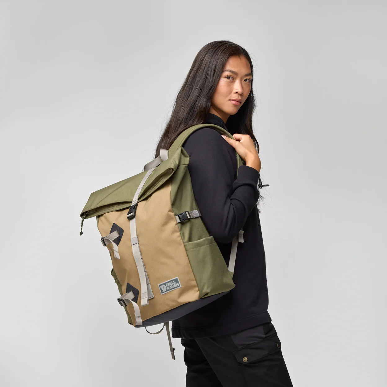Fjällräven - Vardag Foldsack 25- Green- Clay