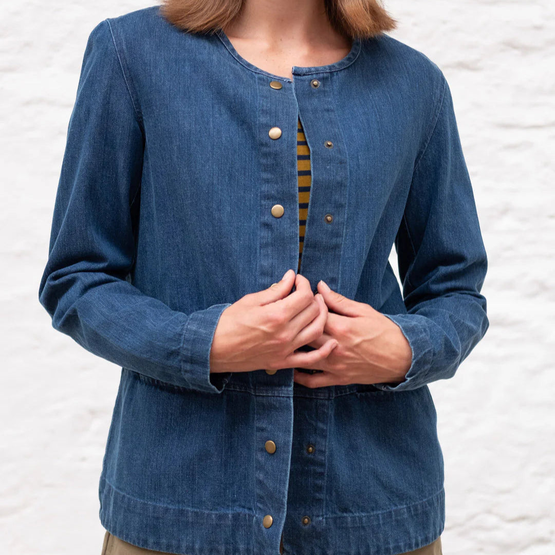 Bibico - June Structured Jacket - Denim