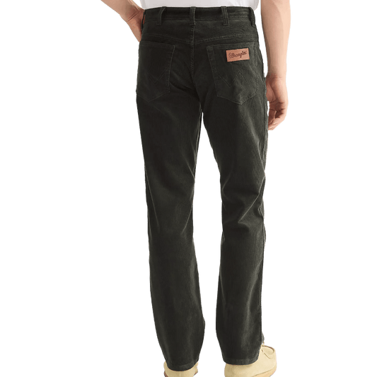 Wrangler - Texas Corduroy Straight Trousers - Rosin - Regent Tailoring Salisbury