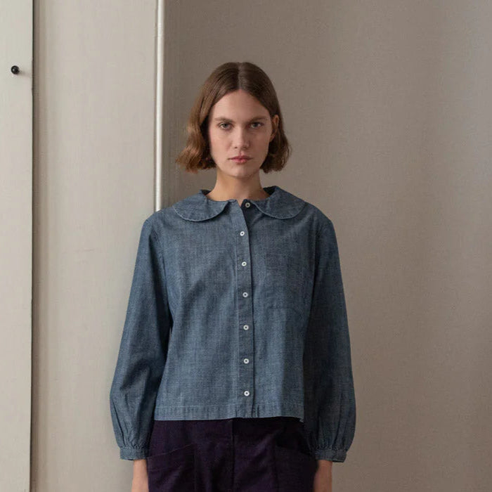 Bibico - Jolene Casual Shirt - Denim Chambray