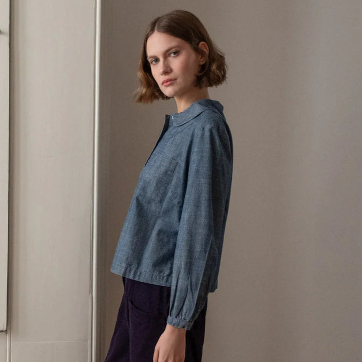 Bibico - Jolene Casual Shirt - Denim Chambray
