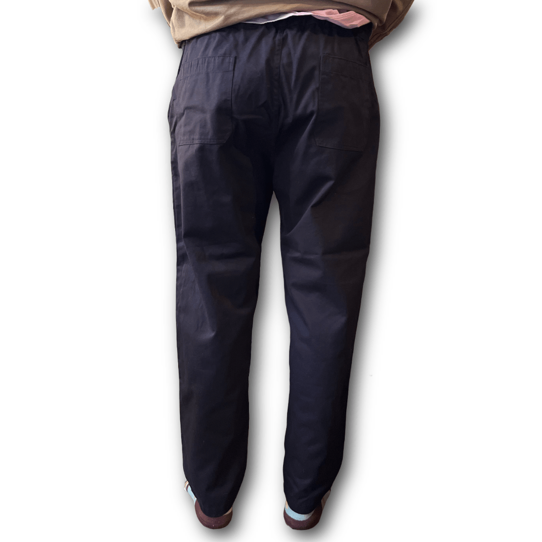 Yarmouth Oilskins - The Deck Trouser - Navy - Regent Tailoring Salisbury