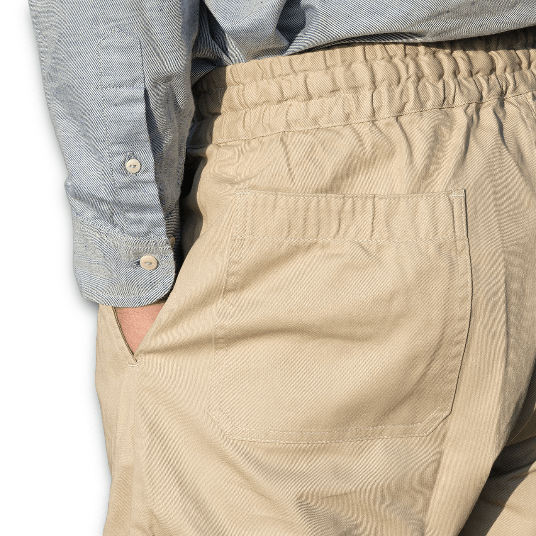 Yarmouth Oilskins - The Deck Trouser - Putty - Regent TailoringYarmouth Oilskins