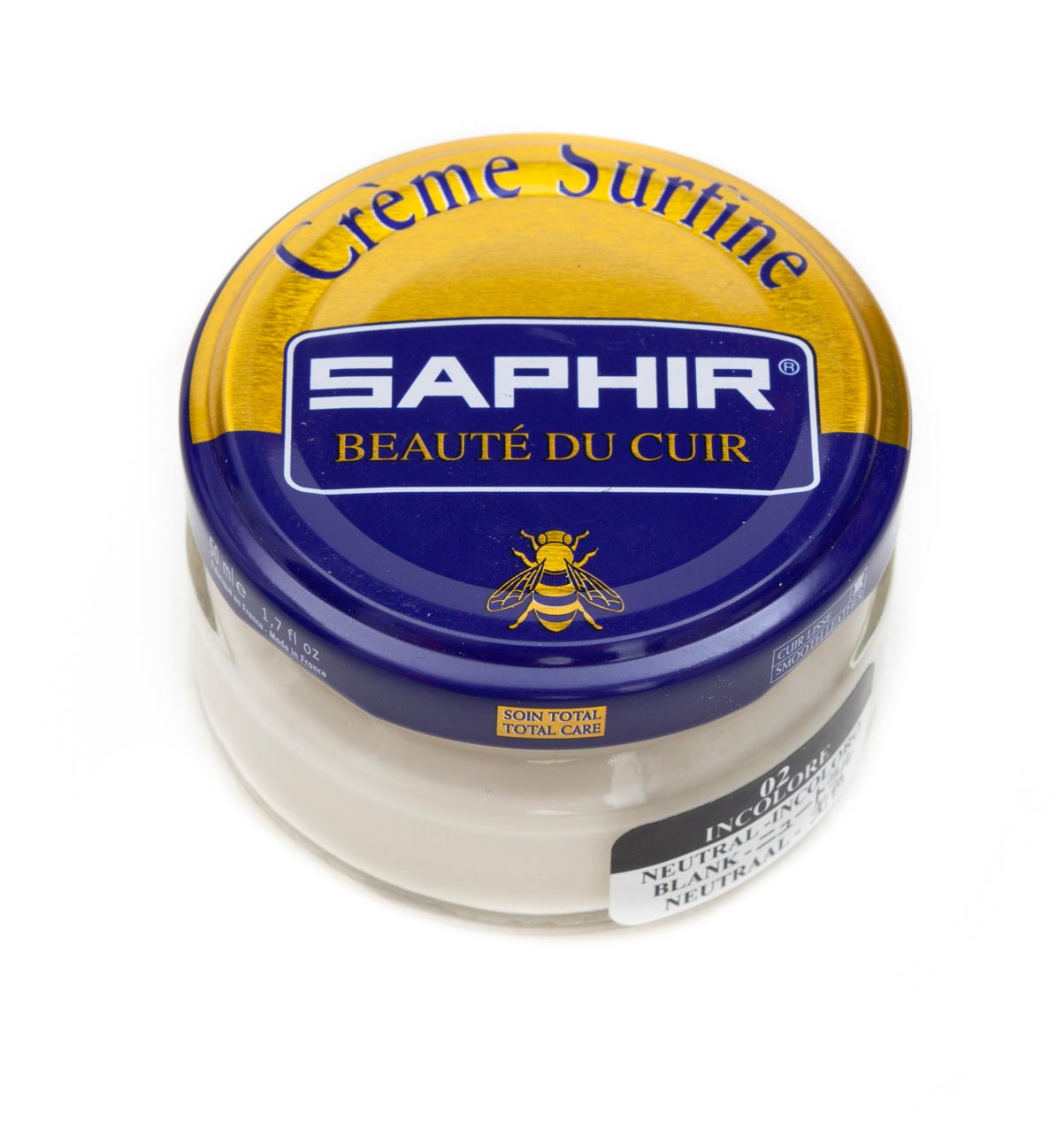 Saphir Crème Surfine Neutral Shoe Cream - Regent Tailoring