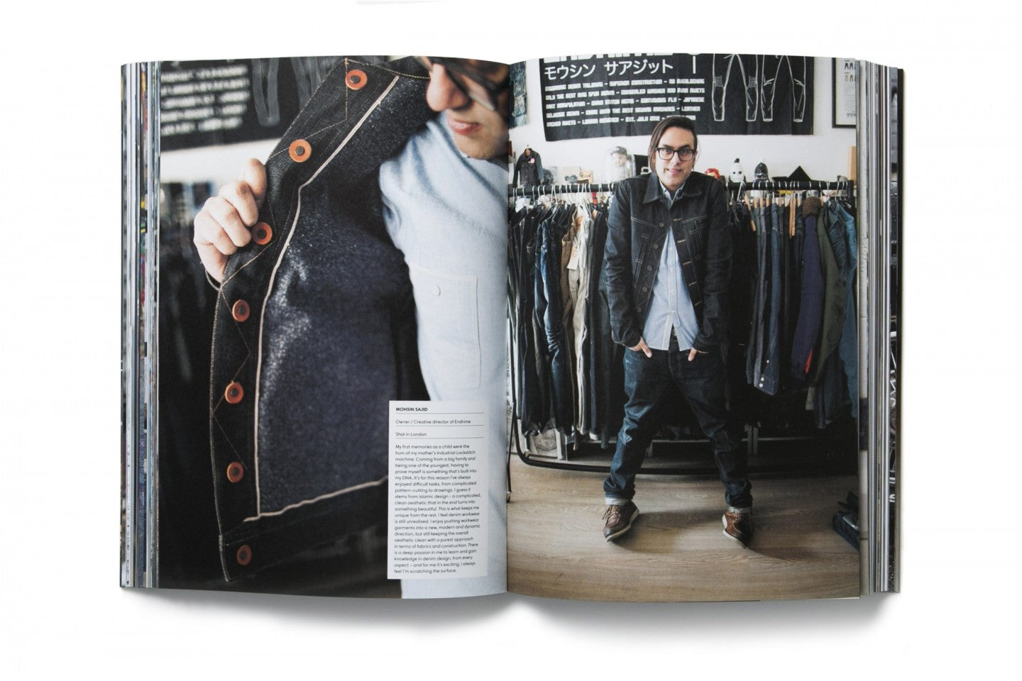 Denim Dudes: Street Style, Vintage Workwear, Obsession