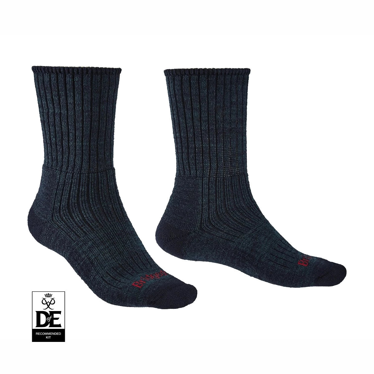 Bridgedale socks in Navy