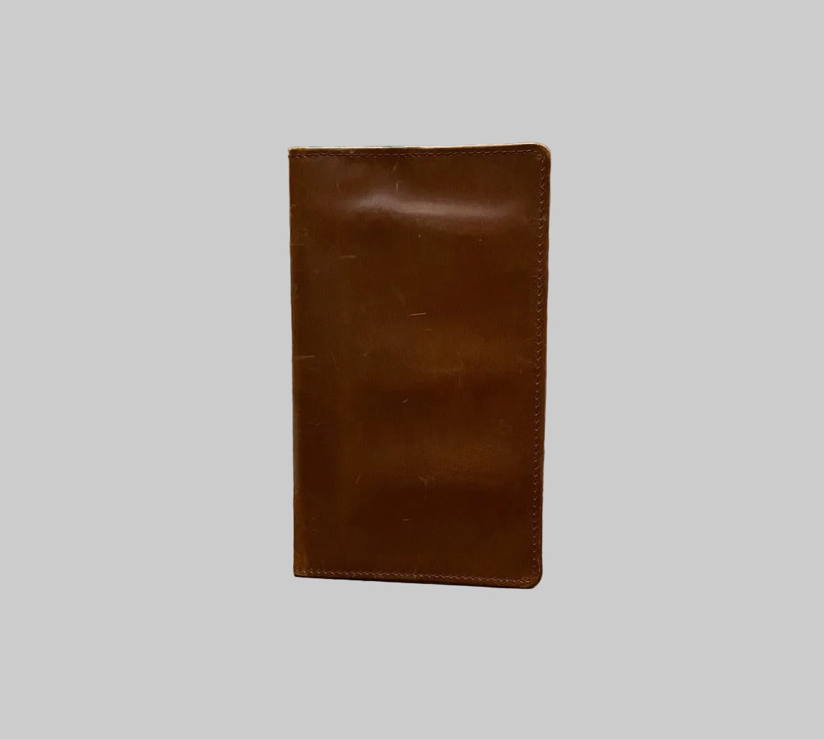 Regent - Tall Leather Wallet - Light Brown