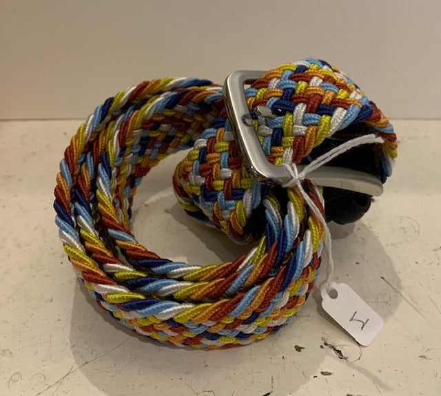 Regent - Woven Elastic Belt - Multi Colour