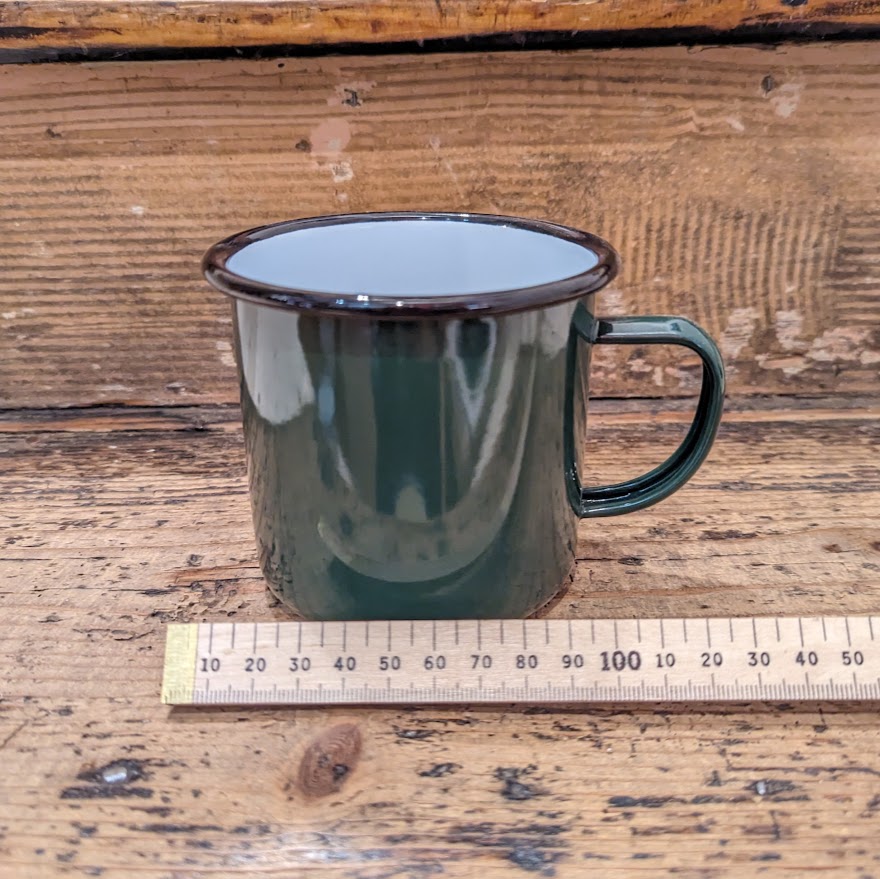 Regent Enamelware - Mug - 9cm - Green