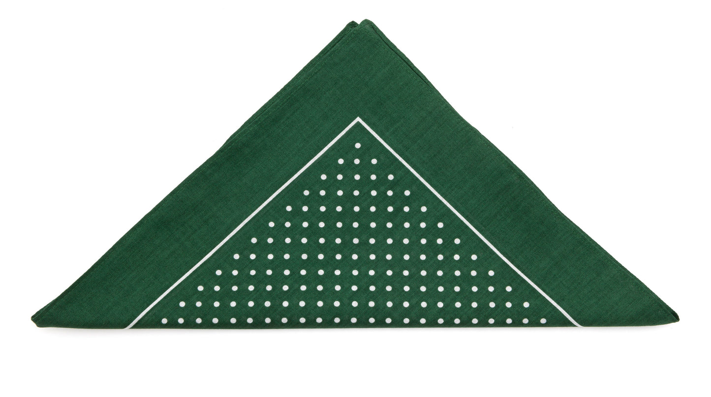 100% soft, durable cotton handkerchief-bandana by Regent, made in Italy to the finest quality and highest degree.