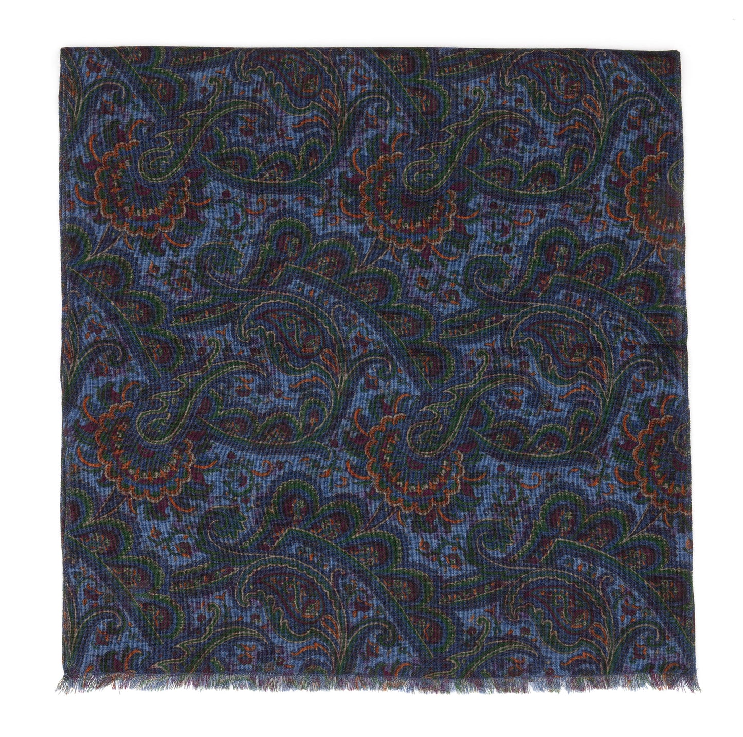 Luxury merino wool unisex scarf designed and produced exclusively by Regent featuring a unique patterning and made in the UK.
