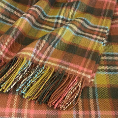 Lochcarron - Tartan Blanket - Lambswool - Scott Green Antique