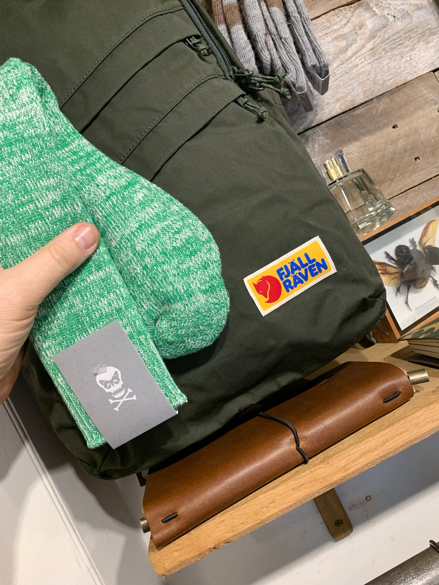 Regent - Padded Socks - Marled Cotton - Marled Green - Regent Tailoring