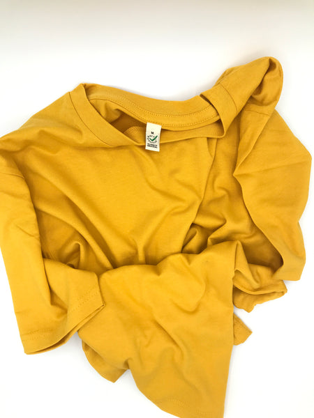 Regent - T-Shirt - Organic Cotton - Mango Yellow