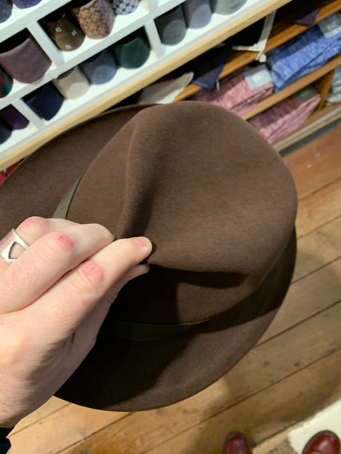 Christy's - Foldaway Trilby - Fur Felt - Sable Brown - Regent Tailoring