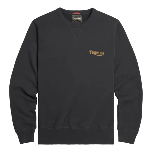 Triumph - Circuit Sweatshirt - Cotton - Black