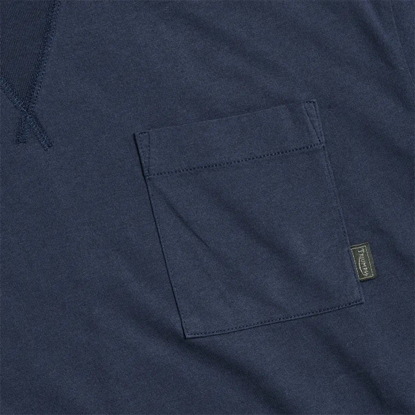 Triumph - Served Graphic Pocket T-Shirt -  Indigo