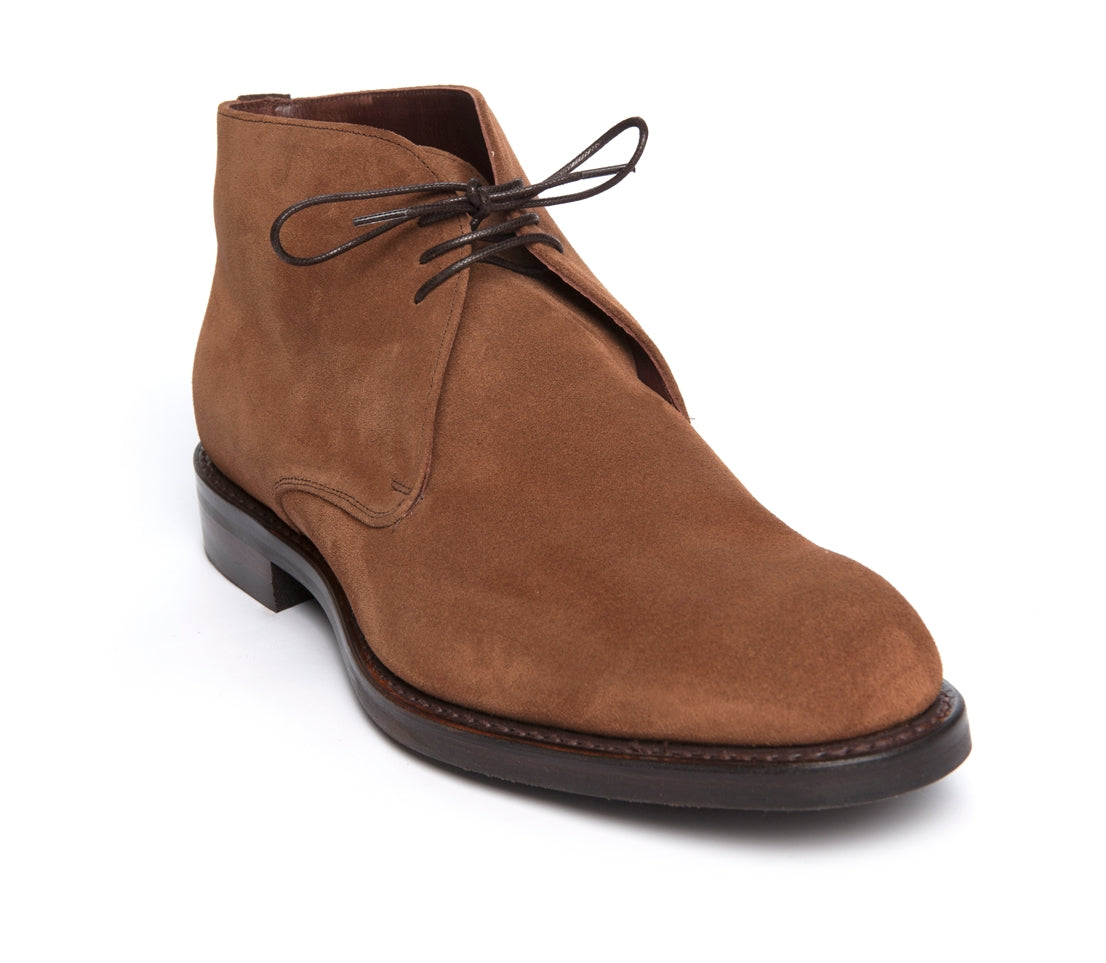 Regent - Jackie - Brown Suede Badger Boot - Regent Tailoring