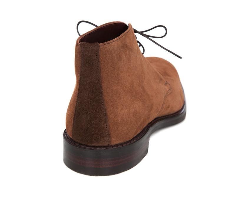 Regent - Jackie - Brown Suede Badger Boot - Regent Tailoring