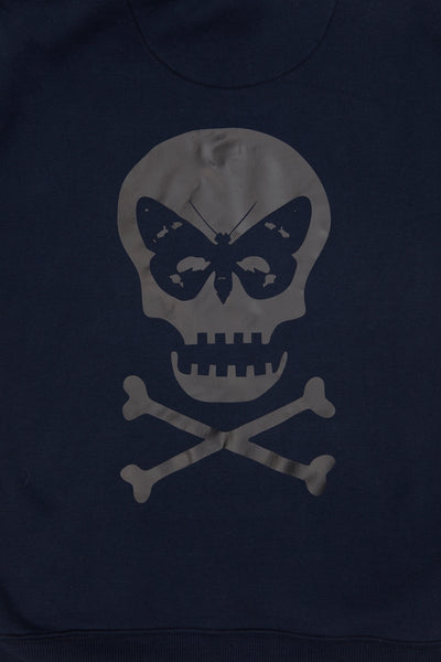 Regent Skull Hoodie - Navy