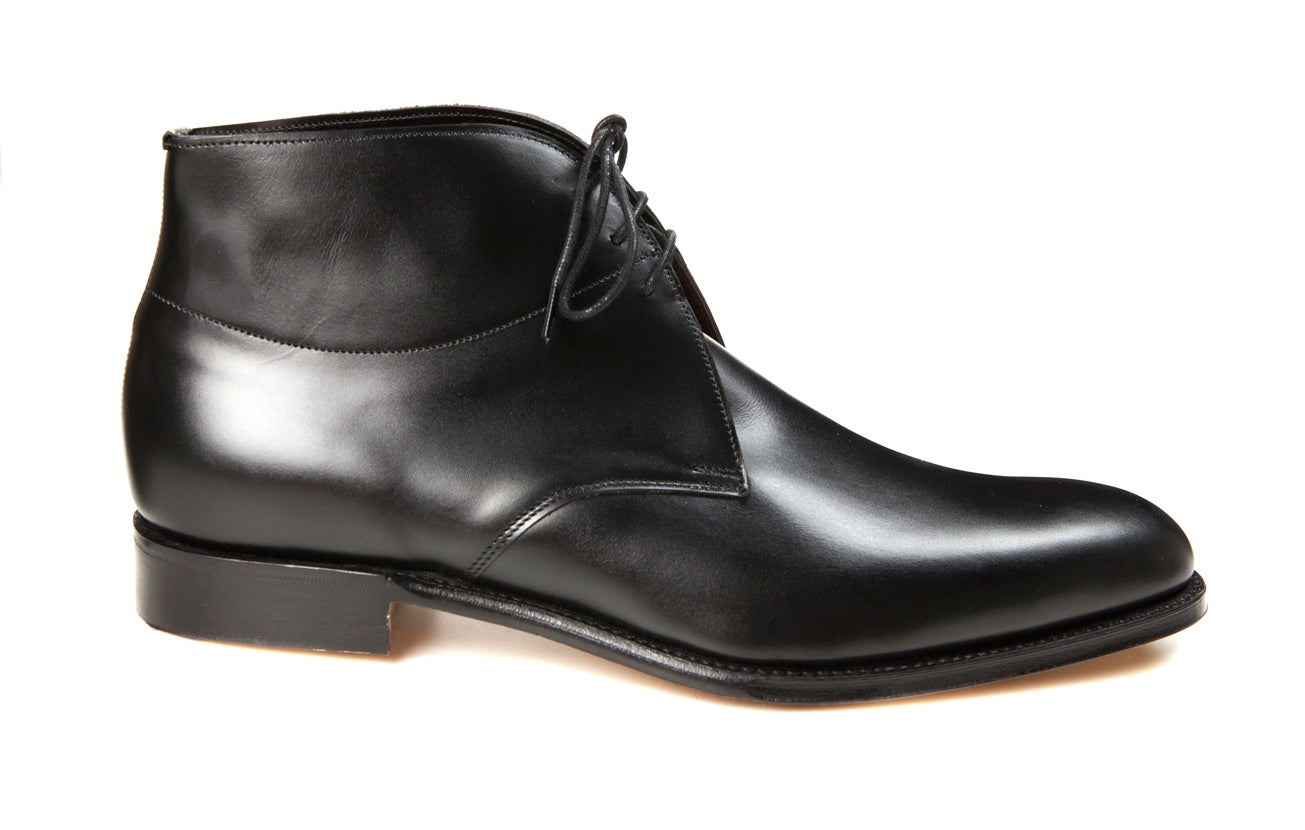 Regent Frank George Boot, Black Calf Leather - Regent Tailoring