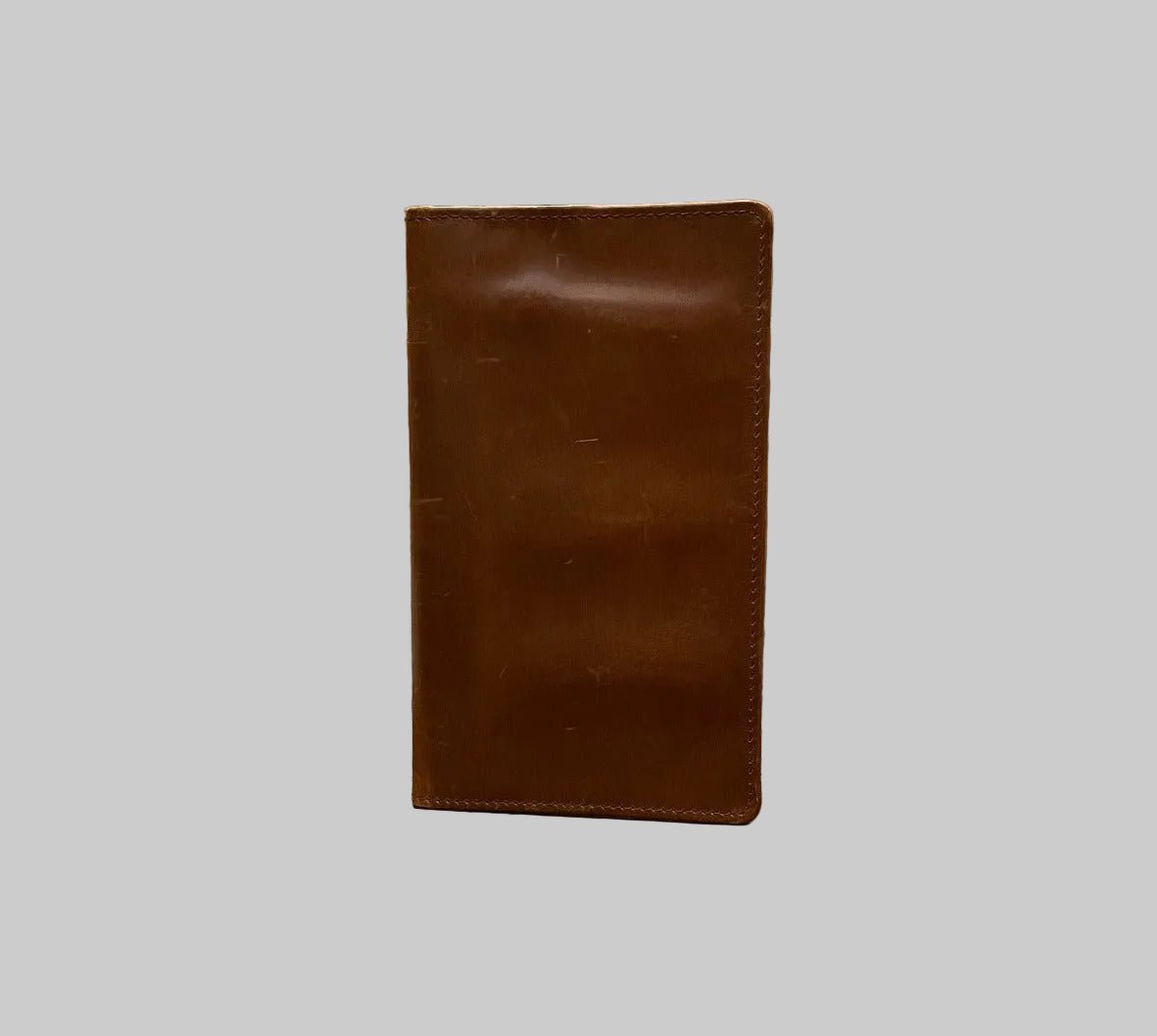 Regent - Tall Leather Wallet - Light Brown - Regent TailoringRegent