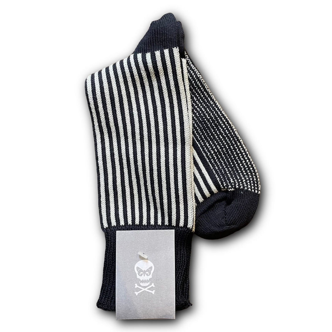 Regent - Cotton Socks - Vertical Stripes