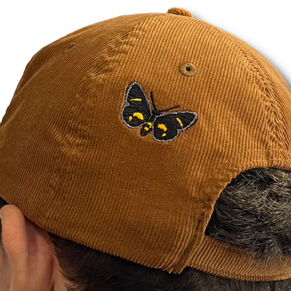 Regent Baseball Cap - Six Panel - Corduroy - Camel Brown