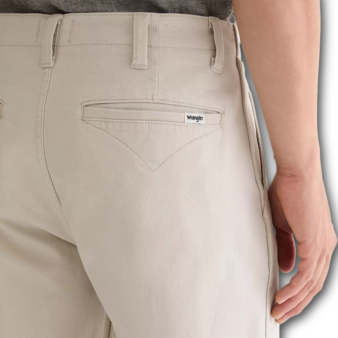 Wrangler - Regular Chino Shorts - Pelican
