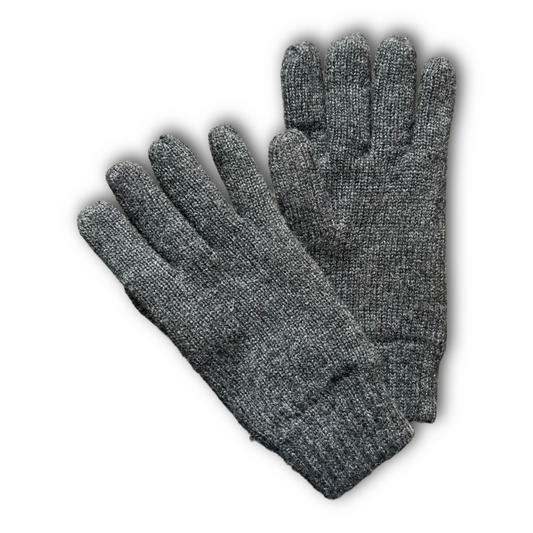 DENTS - Durham - Thinsulate-Lined Knitted Gloves - Charcoal