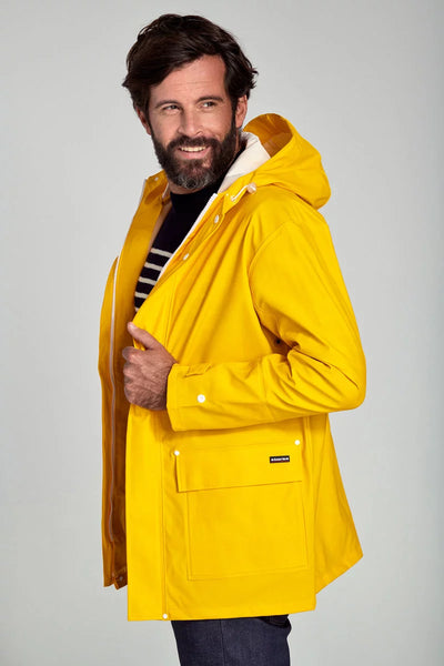 Armor Lux - Original Breton Raincoat - Yellow