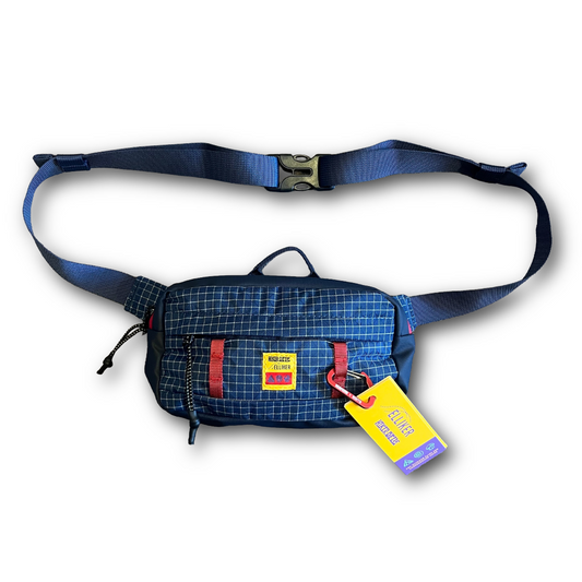 Elliker- Semer Hikerdelic Sling Bag - Red/Blue