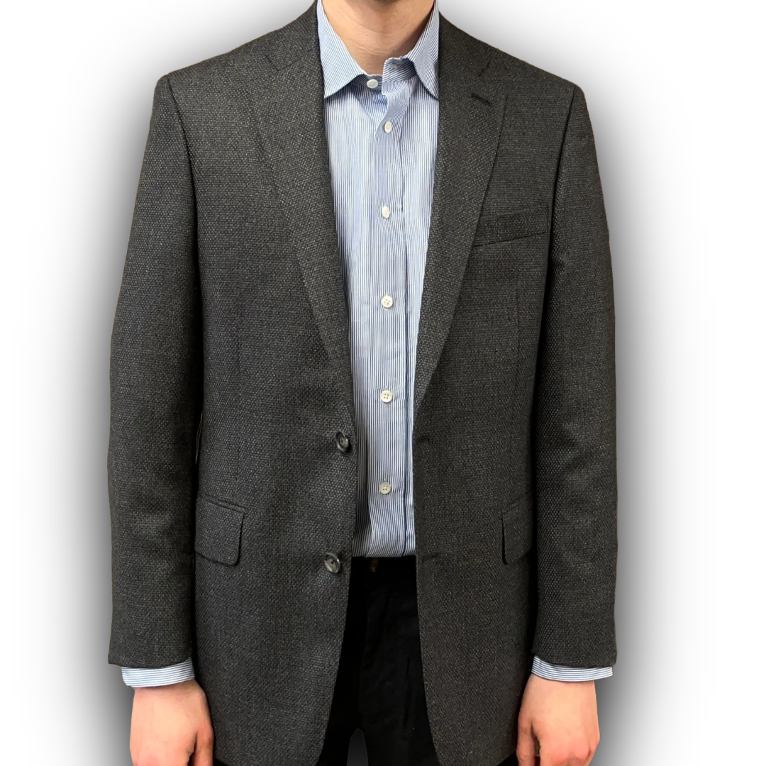Regent - 'Best Jim' Jacket - Grey Wool/Cashmere 350g - Reda