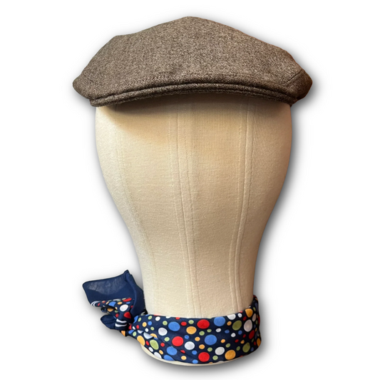 Convert brown flat cap
