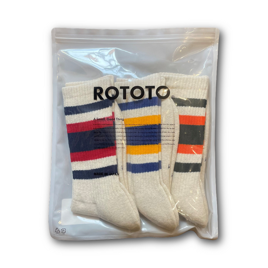 ROTOTO - Athletic Everyday Socks (3 pack)