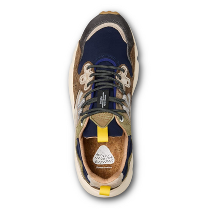 Flower Mountain - Yamano 3 Man Suede - Dark grey/brown