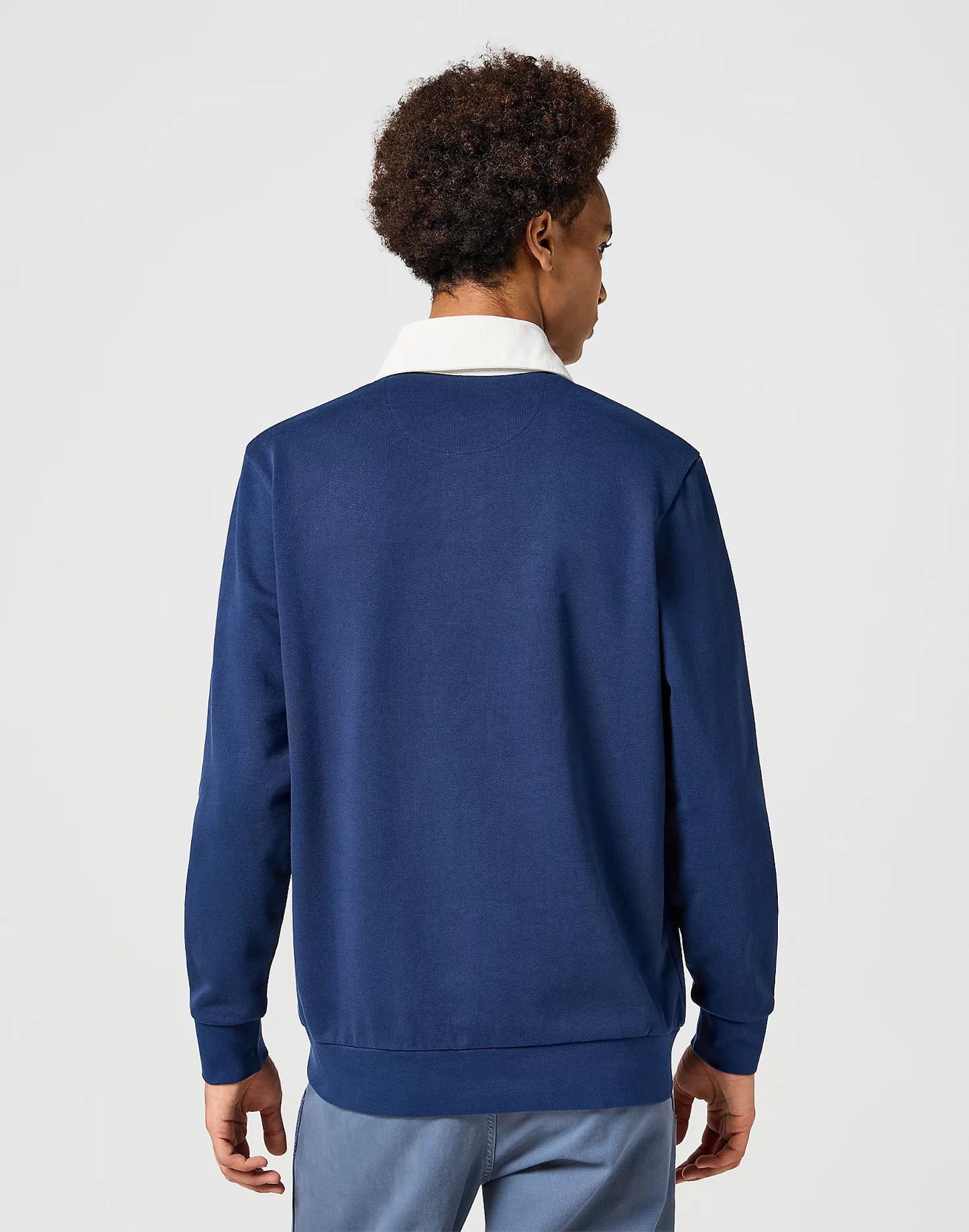 Wrangler - Polo Sweatshirt - Navy