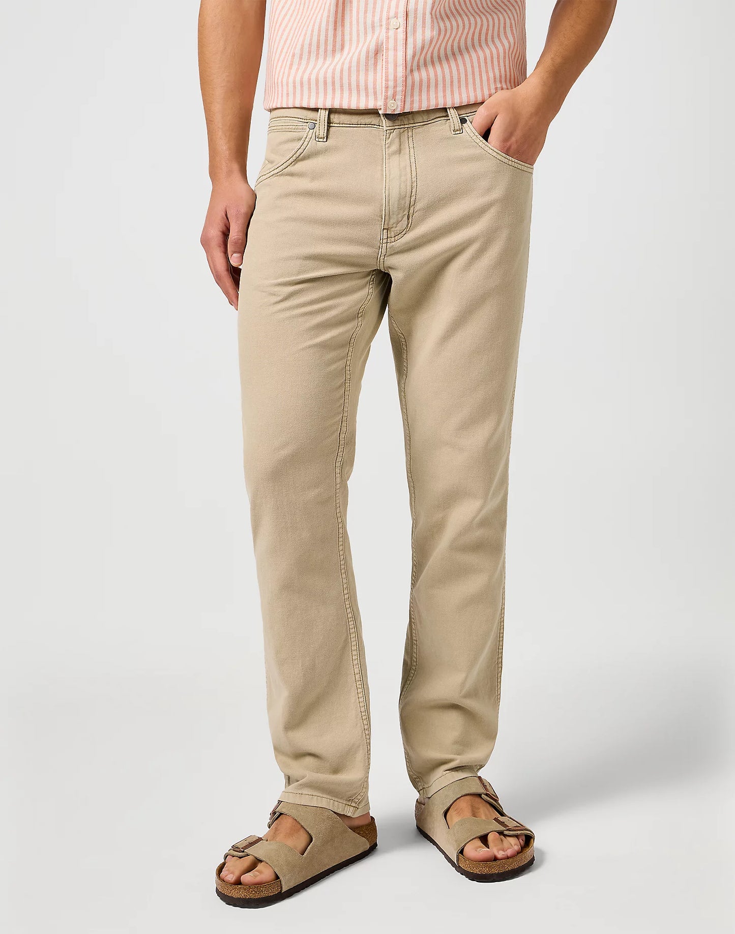 Wrangler - Greensboro Trousers - Timberwolf Brown