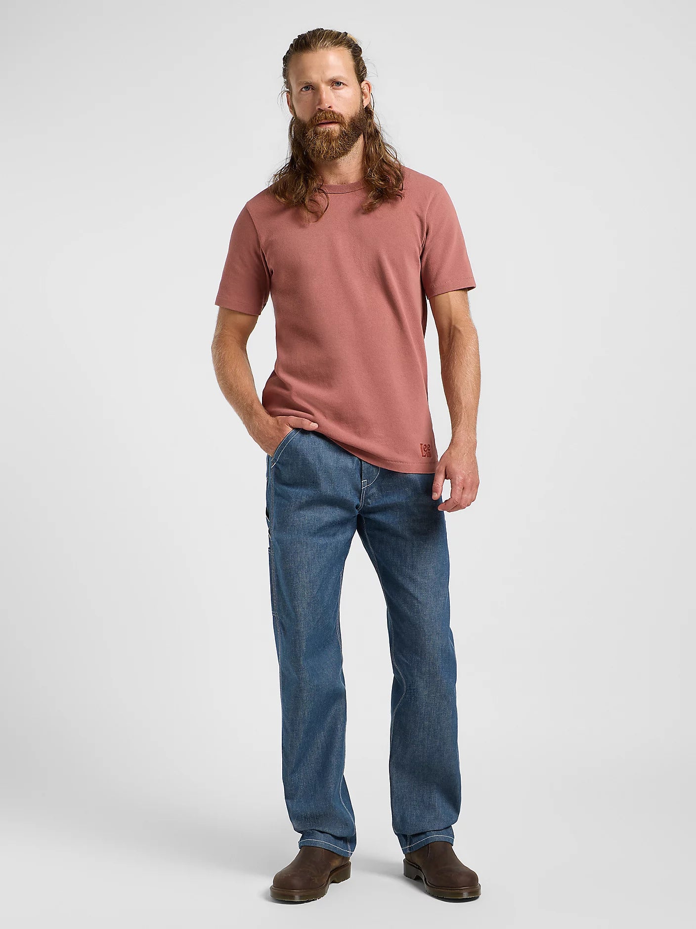 LEE - 101 Core Tee - Redwood