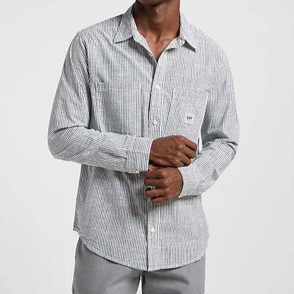 LEE - Workwear Shirt 2.0 - Ecru Stripe