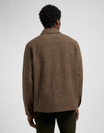 LEE Overshirt - Brown Jaspe
