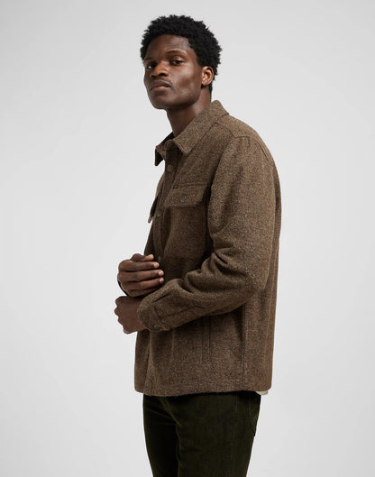 LEE Overshirt - Brown Jaspe