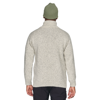 Devold - Nansen Wool Cardigan - Grey Melange