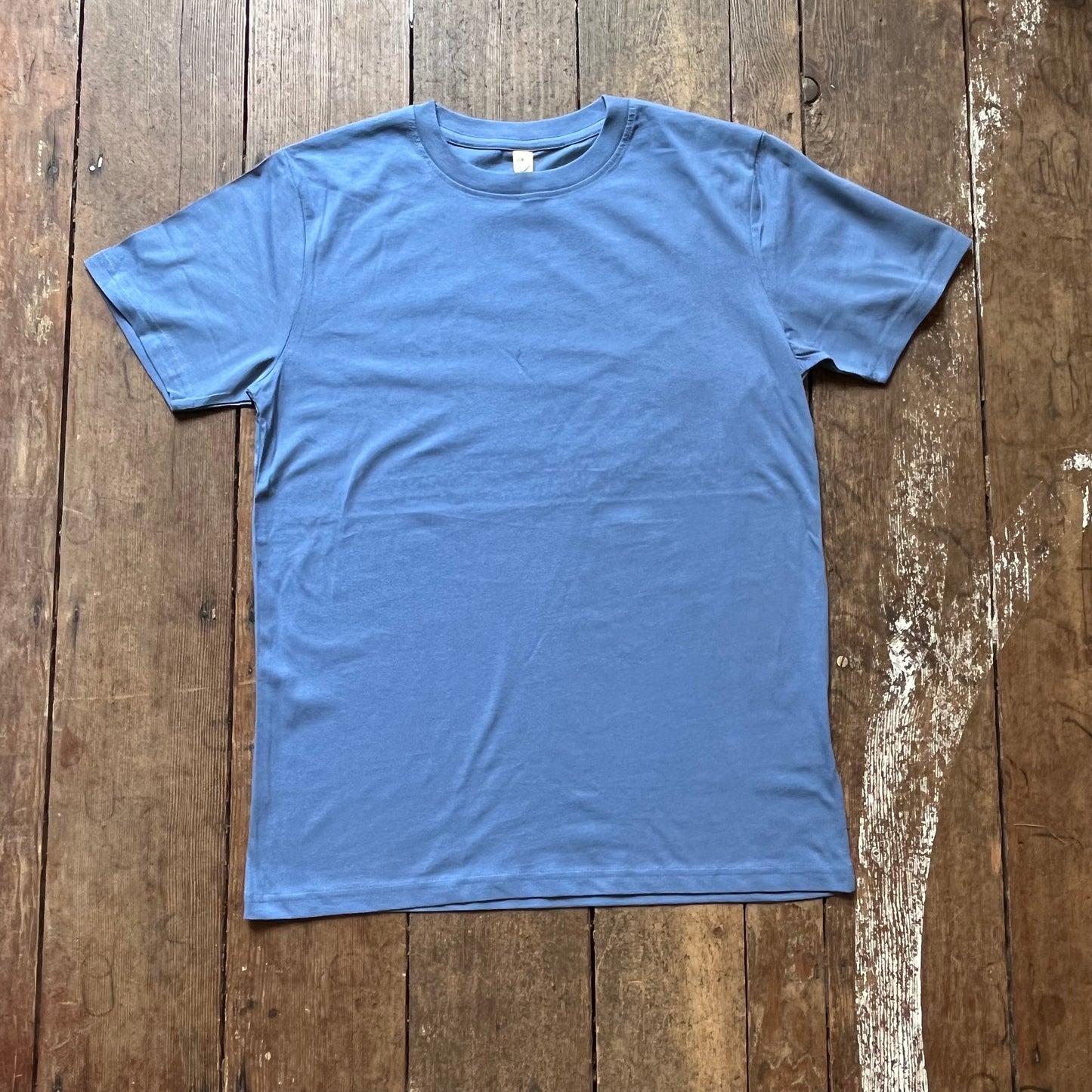 Regent - Basics - T-Shirt - Organic Cotton - Faded Denim