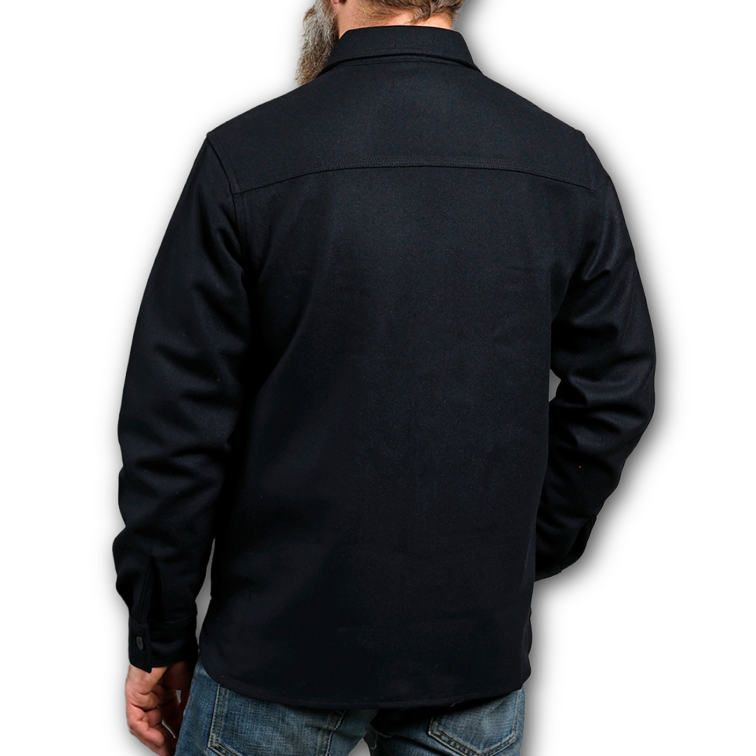 PIKE BROTHERS - 1943 CPO Shirt - Wool - Black