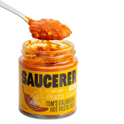 The Saucerer - Tom’s Calabrian Hot Pasta Sauce with Hot Honey - 190g