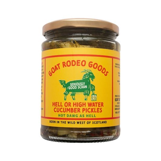 GOAT RODEO GOODS - HELL OR HIGH WATER CUCUMBER PICKLES