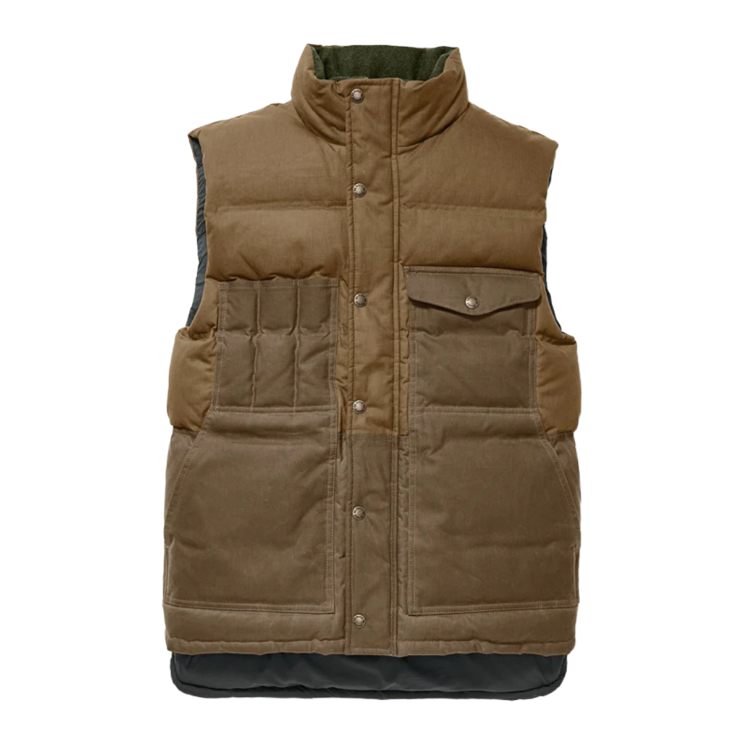 Filson - Down Cruiser Vest - Dark Tan