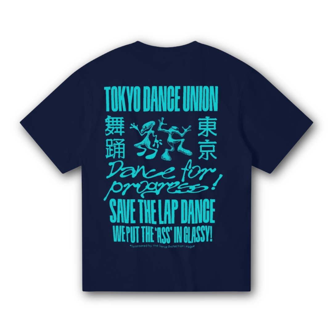 Edwin - Tokyo Dance Union T-shirt - Maritime Blue